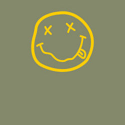 Свитшот хлопковый мужской NIRVANA, цвет: авокадо — фото 2