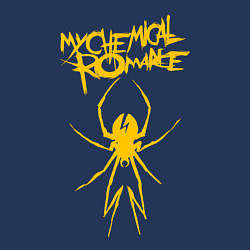 Свитшот хлопковый мужской My Chemical Romance spider, цвет: тёмно-синий — фото 2