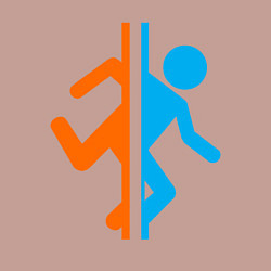 Свитшот хлопковый мужской PORTAL, цвет: пыльно-розовый — фото 2