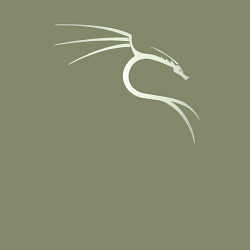 Свитшот хлопковый мужской Kali Linux, цвет: авокадо — фото 2