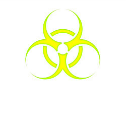 Свитшот хлопковый мужской BIOHAZARD, цвет: белый — фото 2