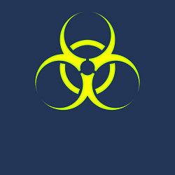 Свитшот хлопковый мужской BIOHAZARD, цвет: тёмно-синий — фото 2