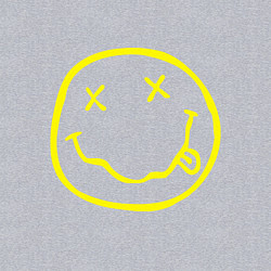Свитшот хлопковый мужской NIRVANA на спине, цвет: меланж — фото 2