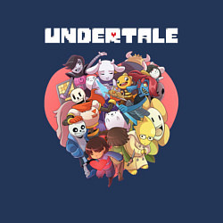 Свитшот хлопковый мужской UNDERTALE, цвет: тёмно-синий — фото 2