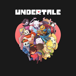 Свитшот хлопковый мужской UNDERTALE, цвет: черный — фото 2