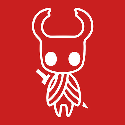 Мужской свитшот Hollow Knight / Красный – фото 3