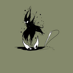 Свитшот хлопковый мужской Hollow Knight, цвет: авокадо — фото 2