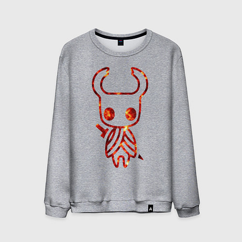 Мужской свитшот Hollow Knight / Меланж – фото 1