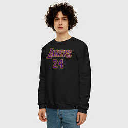 Свитшот хлопковый мужской Kobe Bryant, цвет: черный — фото 2