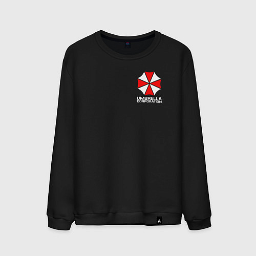 Мужской свитшот UMBRELLA CORP / Черный – фото 1