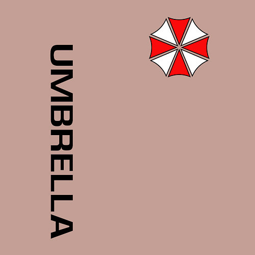 Мужской свитшот UMBRELLA CORP / Пыльно-розовый – фото 3