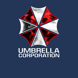 Свитшот хлопковый мужской UMBRELLA CORP, цвет: тёмно-синий — фото 2