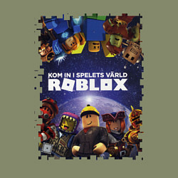 Свитшот хлопковый мужской ROBLOX, цвет: авокадо — фото 2