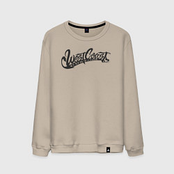 Свитшот хлопковый мужской West Coast Customs, цвет: миндальный