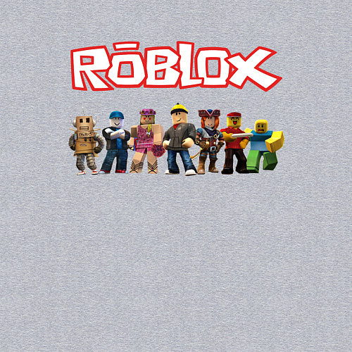 Мужской свитшот ROBLOX / Меланж – фото 3