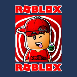 Свитшот хлопковый мужской ROBLOX, цвет: тёмно-синий — фото 2