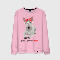 Мужской свитшот Bull terrier Mom