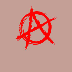 Свитшот хлопковый мужской АНАРХИЯ, цвет: пыльно-розовый — фото 2