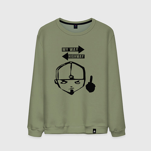 Мужской свитшот LIMP BIZKIT / Авокадо – фото 1