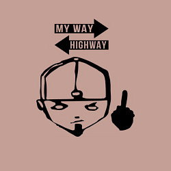 Свитшот хлопковый мужской LIMP BIZKIT, цвет: пыльно-розовый — фото 2