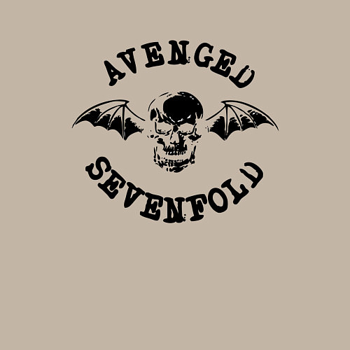 Мужской свитшот Avenged Sevenfold / Миндальный – фото 3