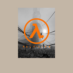 Свитшот хлопковый мужской HALF-LIFE, цвет: миндальный — фото 2