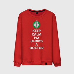 Мужской свитшот Keep calm I??m a doctor