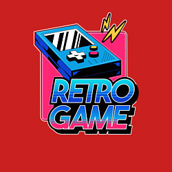 Свитшот хлопковый мужской Retro game, цвет: красный — фото 2