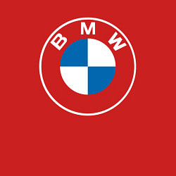 Свитшот хлопковый мужской BMW LOGO 2020, цвет: красный — фото 2