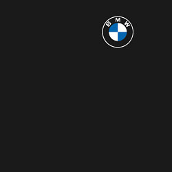 Свитшот хлопковый мужской BMW LOGO 2020, цвет: черный — фото 2