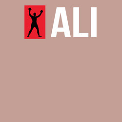 Свитшот хлопковый мужской ALI, цвет: пыльно-розовый — фото 2