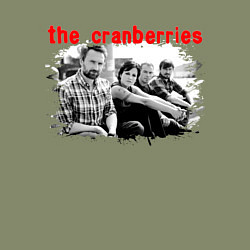 Свитшот хлопковый мужской The Cranberries, цвет: авокадо — фото 2