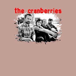 Свитшот хлопковый мужской The Cranberries, цвет: пыльно-розовый — фото 2