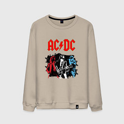 Мужской свитшот ACDC