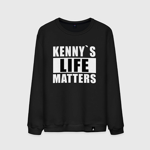 Мужской свитшот ЮЖНЫЙ ПАРК / Черный – фото 1