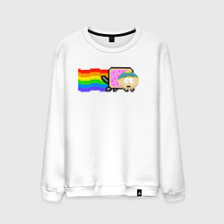 Мужской свитшот Картман Nyan Cat