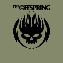 Свитшот хлопковый мужской THE OFFSPRING, цвет: авокадо — фото 2