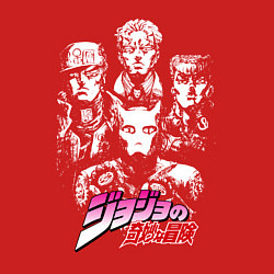 Свитшот хлопковый мужской JOJOS BIZARRE ADVENTURE, цвет: красный — фото 2