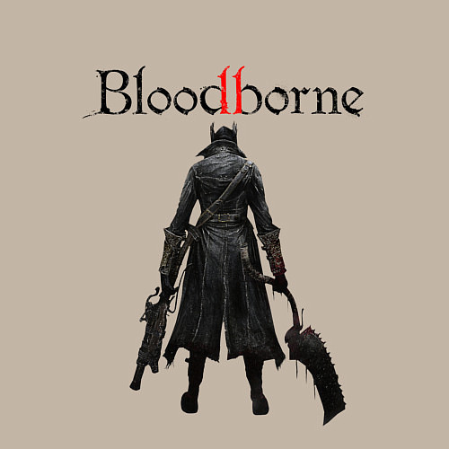 Мужской свитшот Bloodborne / Миндальный – фото 3