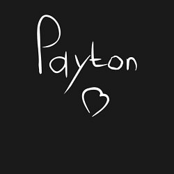 Свитшот хлопковый мужской PAYTON LOVE, цвет: черный — фото 2