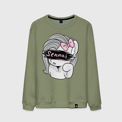 Мужской свитшот Senpai / Авокадо – фото 1