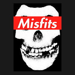 Свитшот хлопковый мужской Misfits, цвет: черный — фото 2