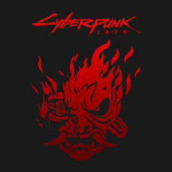 Свитшот хлопковый мужской CYBERPUNK 2077, цвет: черный — фото 2