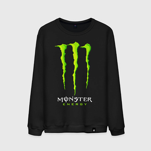 Мужской свитшот MONSTER ENERGY / Черный – фото 1