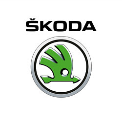 Свитшот хлопковый мужской SKODA, цвет: белый — фото 2