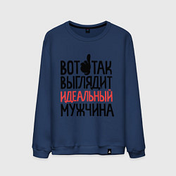 Мужской свитшот Вот так выглядит идеальный мужчина
