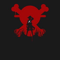 Свитшот хлопковый мужской Skull D Luffy, цвет: черный — фото 2
