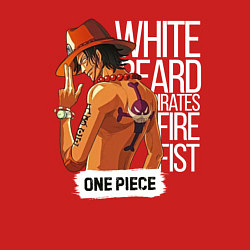 Свитшот хлопковый мужской One Piece, цвет: красный — фото 2