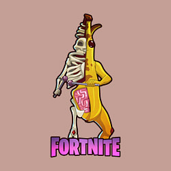 Свитшот хлопковый мужской Peely Fortnitemare, цвет: пыльно-розовый — фото 2