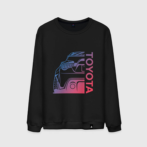 Мужской свитшот TOYOTA Z / Черный – фото 1